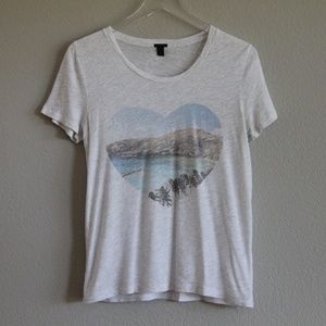 J. Crew Tops - J.CREW | Graphic Tee S J. Crew Tops - J.CREW | Graphic Tee S